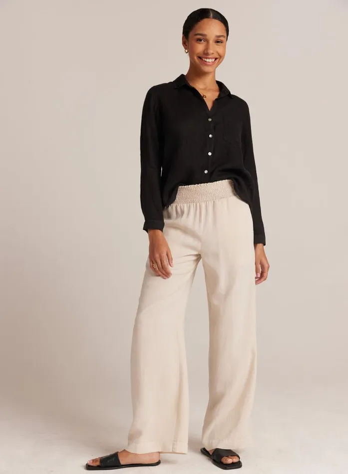 Smocked Waist Wide Leg 8211 Cliffside Women Bella Dahl Pants Smocked Waist Wide Leg 8211 Cliffside Women Bella Dahl Pants