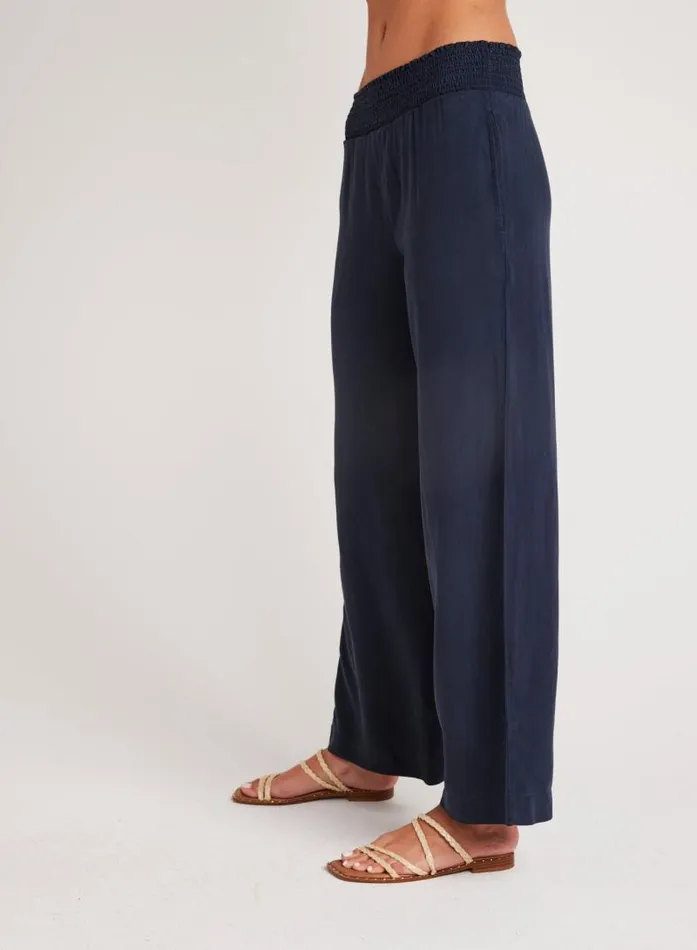 Smocked Waist Wide Leg 8211 Endless Sea Women Bella Dahl Pants Smocked Waist Wide Leg 8211 Endless Sea Women Bella Dahl Pants