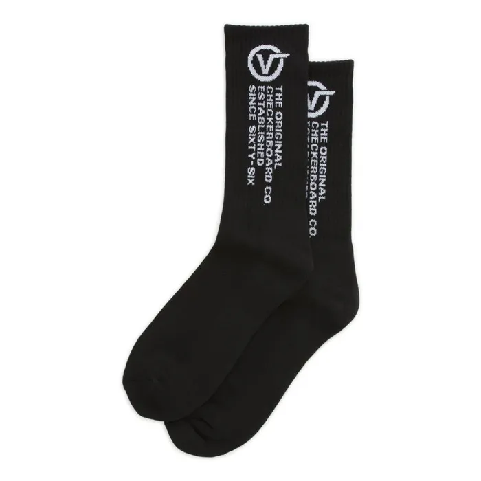 Socks Men Vans Distortion Crew Sock Black Socks Men Vans Distortion Crew Sock Black