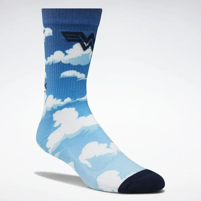 Socks MensWomens Reebok Wonder Woman INV Jet Crew Socks White