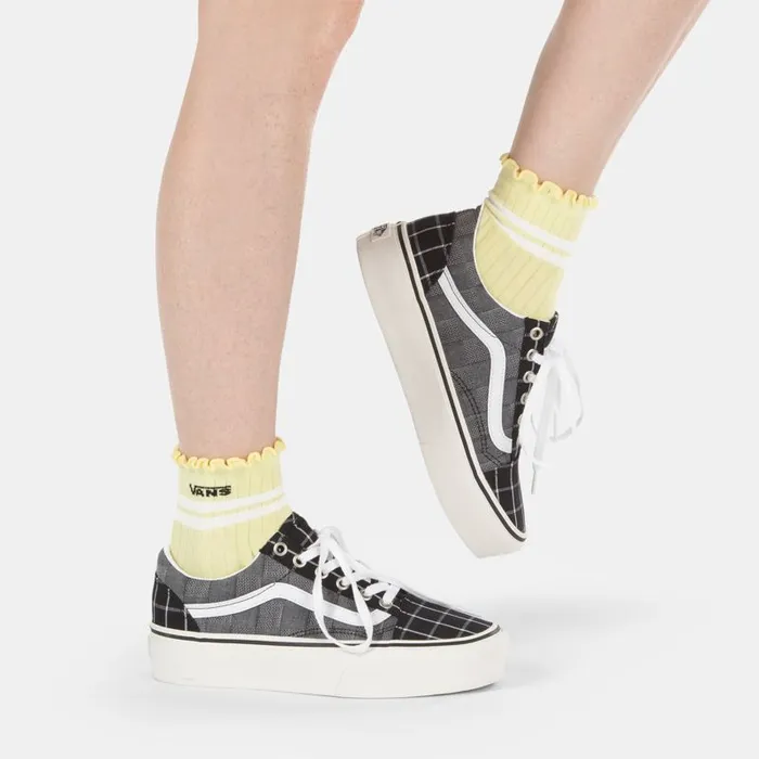 Socks Women Vans Ruffed Up Sock Yellow Pear Socks Women Vans Ruffed Up Sock Yellow Pear