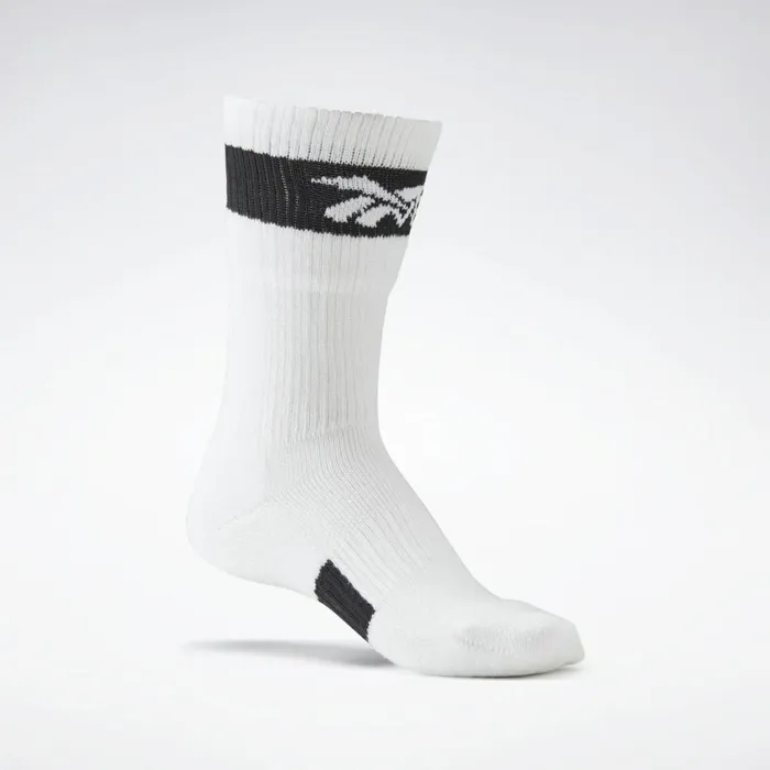 Socks Womens Reebok VB Folded Socks White
