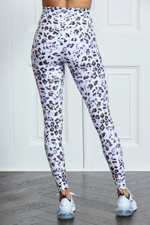 Sosandar Animal Print High Waisted Activewear Leggings Women Activewear