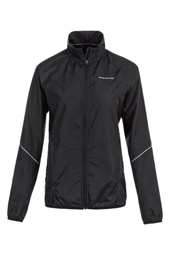 Sosandar Black Motivate Activewear Zip Jacket With Pockets Black Women Activewear
