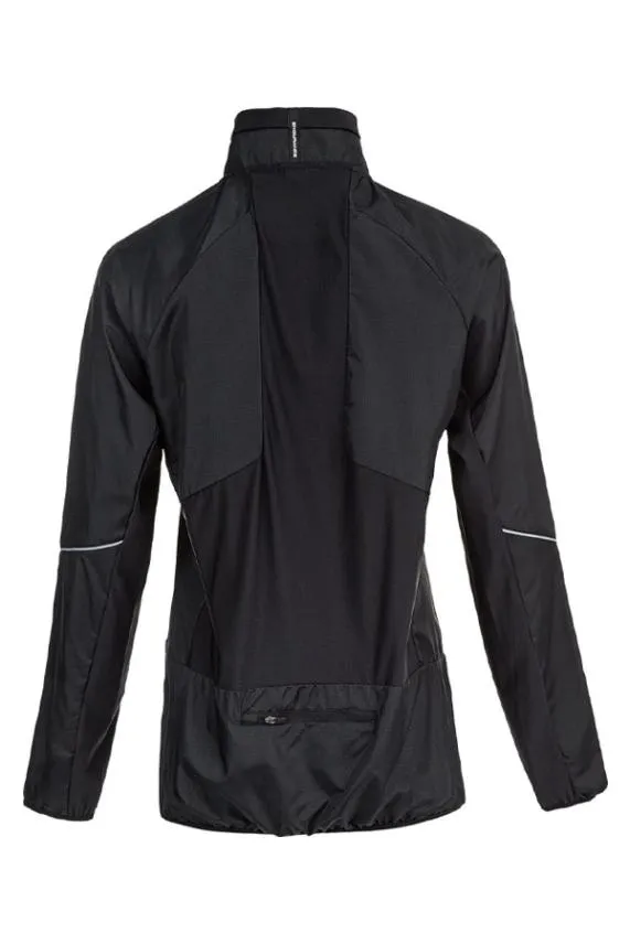 Sosandar Black Motivate Activewear Zip Jacket With Pockets Black Women Activewear