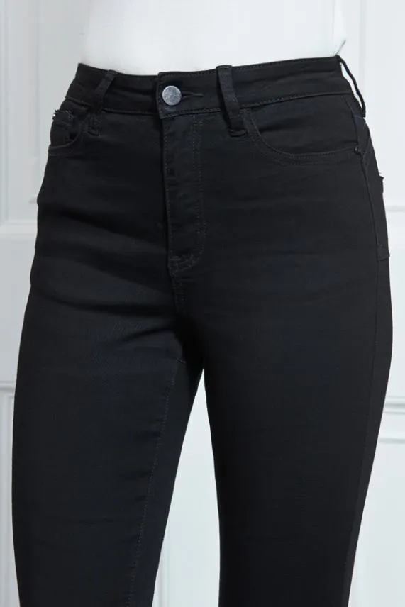 Sosandar Black Sculpting Skinny Jeans Black Women Jeans and Jeggings