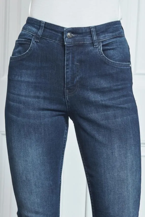 Sosandar Dark Indigo Perfect Skinny Jeans Dark Indigo Women Jeans and Jeggings