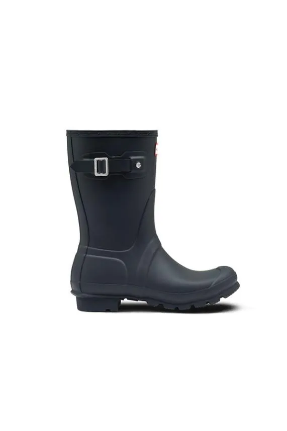 Sosandar Hunter Original Navy Short Wellington Boots Navy Women Boots