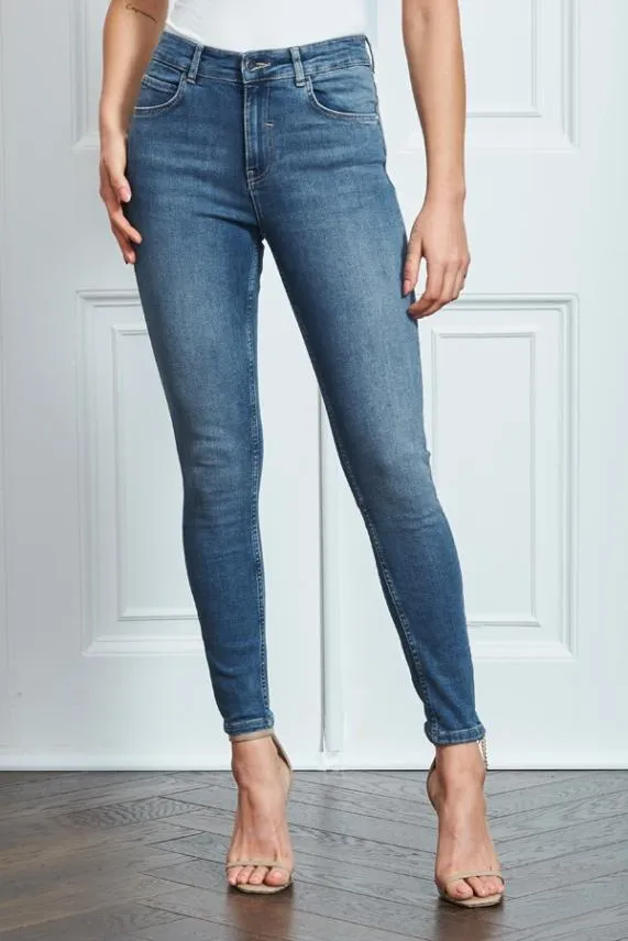 Sosandar Indigo Blue Perfect Skinny Jeans Indigo Blue Women Jeans and Jeggings
