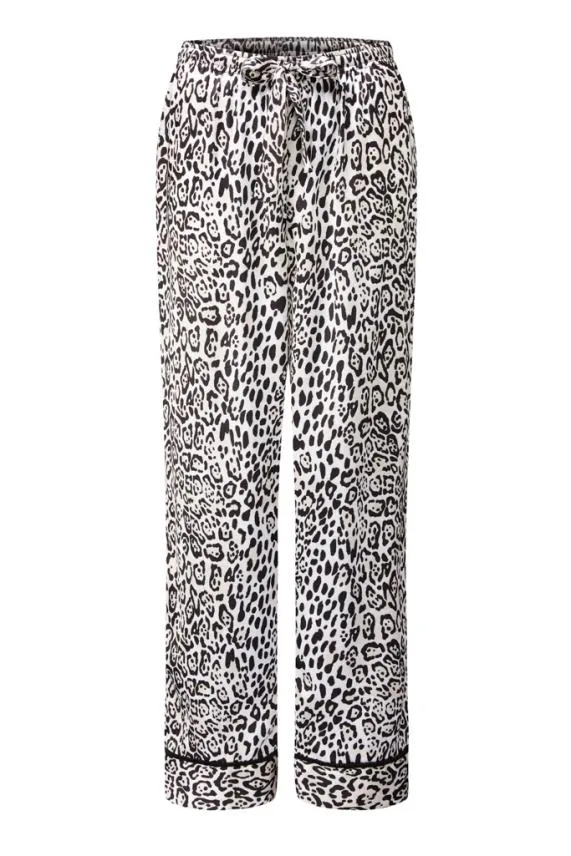 Sosandar Leopard Print Silky Soft Pyjama Bottoms Women Nightwear