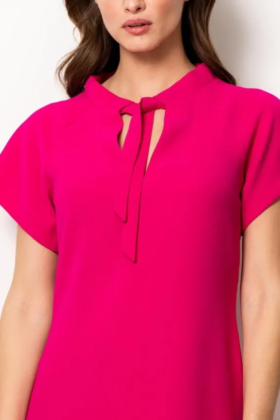 Sosandar Pink Sascha Shift Dress Women Dresses