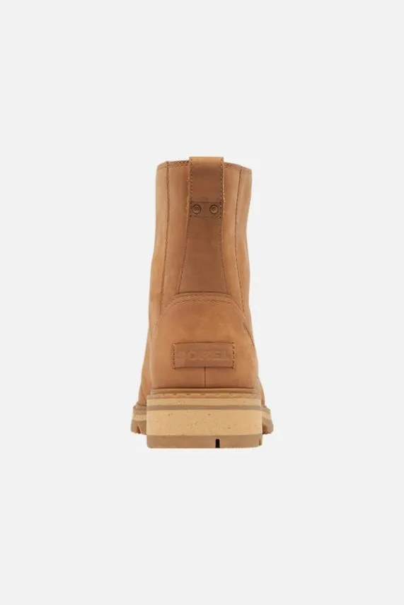 Sosandar Sorel Tan Leather Contrast Lace Hiker Boot Women Boots
