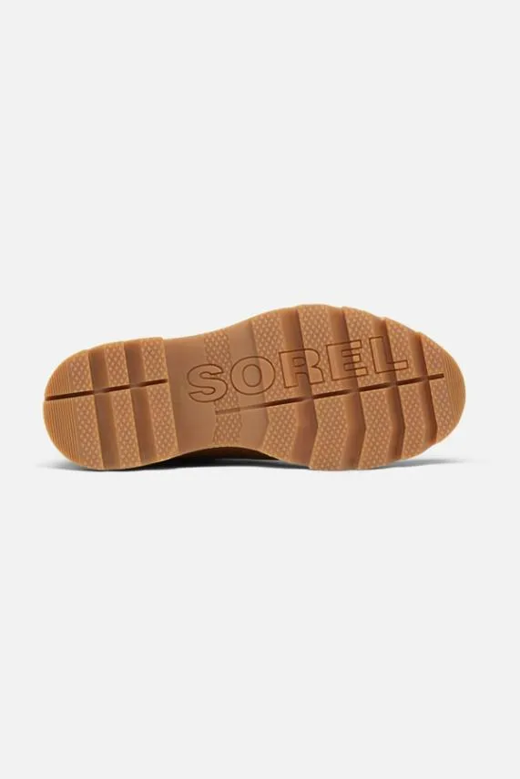Sosandar Sorel Tan Leather Contrast Lace Hiker Boot Women Boots