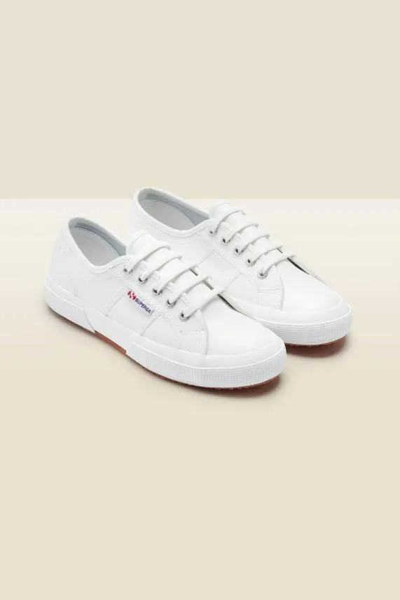 Sosandar Superga 2750 Cotu Classic White Canvas Trainers White Women Trainers 8211 Superga and Victoria