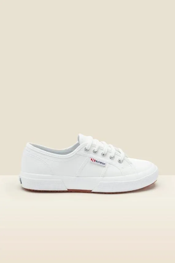 Sosandar Superga 2750 Cotu Classic White Canvas Trainers White Women Trainers 8211 Superga and Victoria