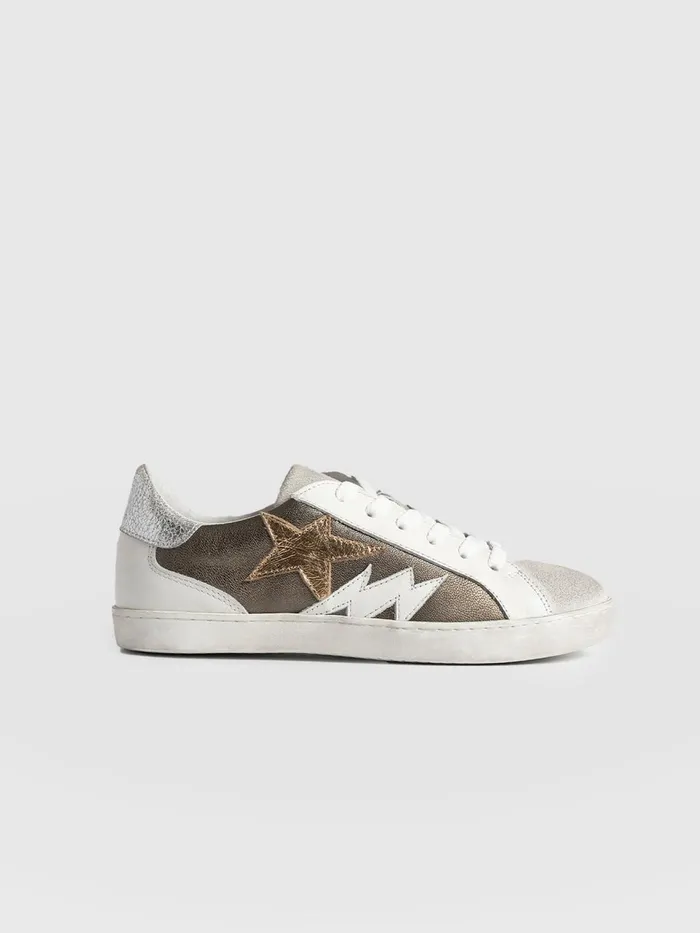 Spitalfields Sneaker 8211 Metallic Gold Metallic Gold Women Saint And Sofia All Sneakers
