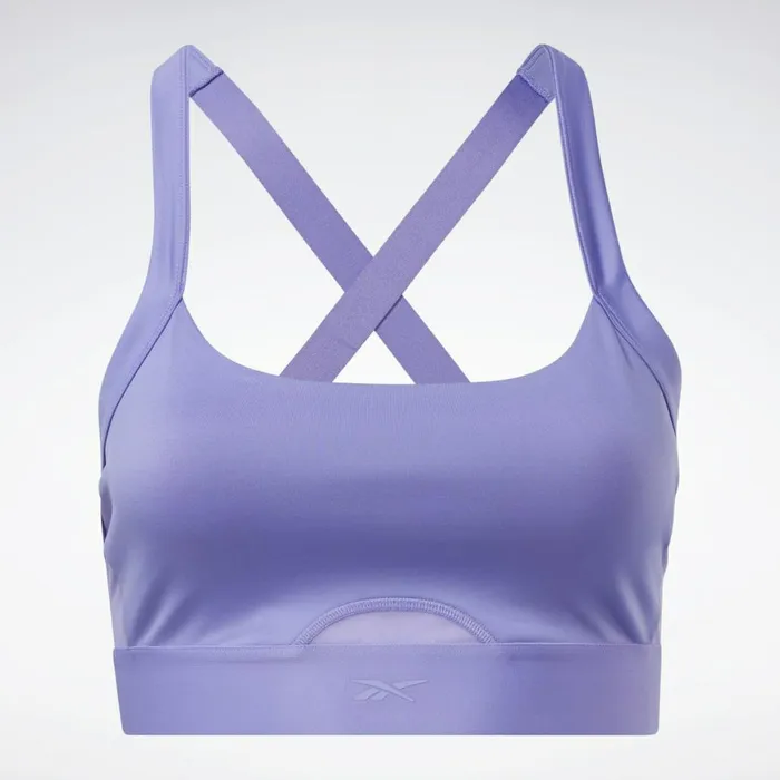 Sports Bras Womens Reebok Cardi B Bralette Plus Size Hyper Purple