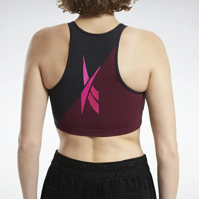 Sports Bras Womens Reebok Classics Fashion LowImpact Bra Black