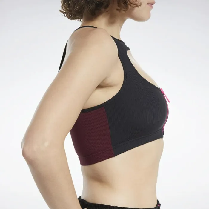 Sports Bras Womens Reebok Classics Fashion LowImpact Bra Black