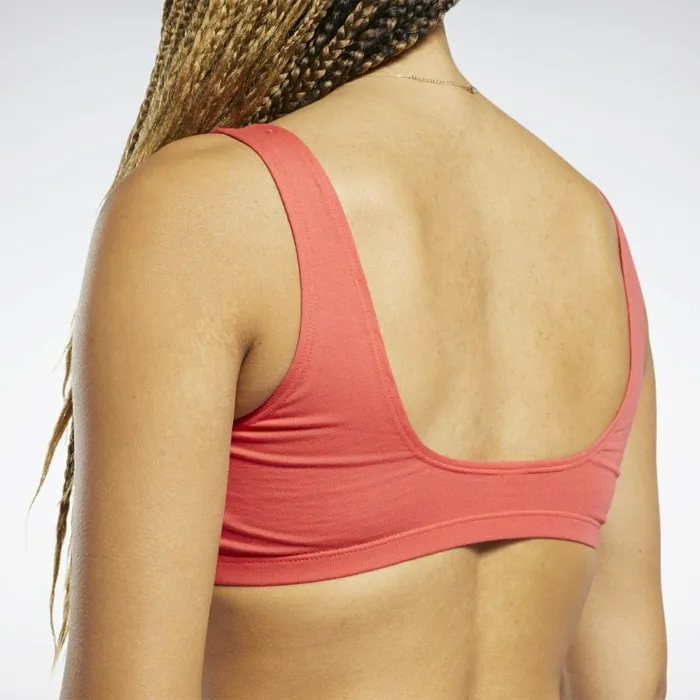 Sports Bras Womens Reebok Classics Logo Bra Cherry