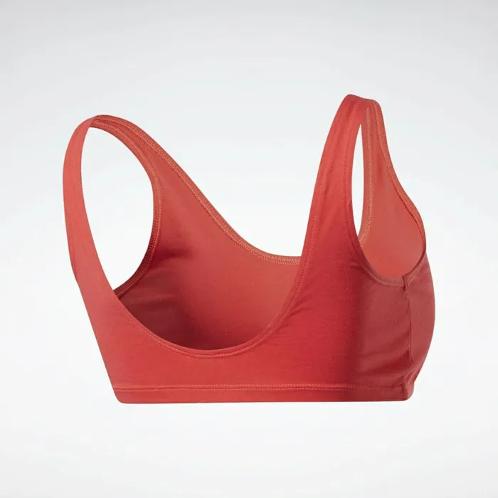 Sports Bras Womens Reebok Classics Logo Bra Cherry