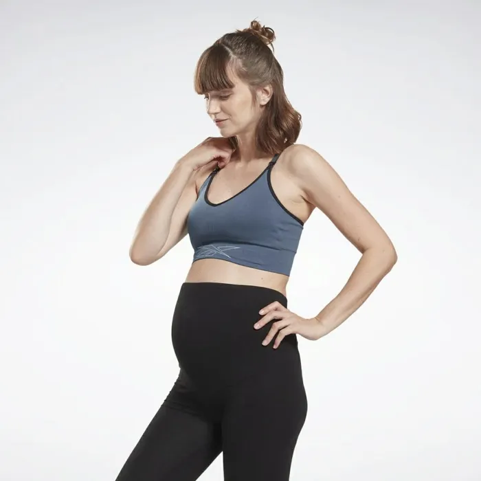 Sports Bras Womens Reebok Nursing Sports Bra Smoky Indigo