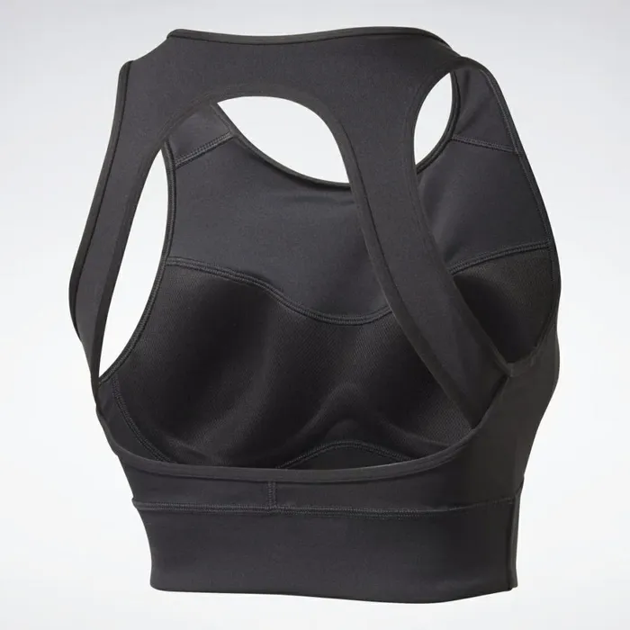 Sports Bras Womens Reebok Run HighImpact Bra Black
