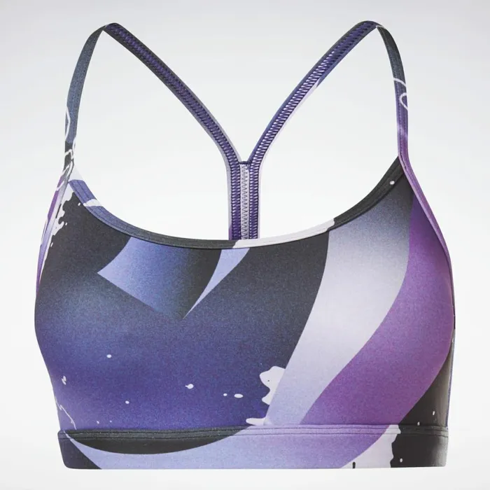 Sports Bras Womens Reebok Skinny Bra Dark Orchid
