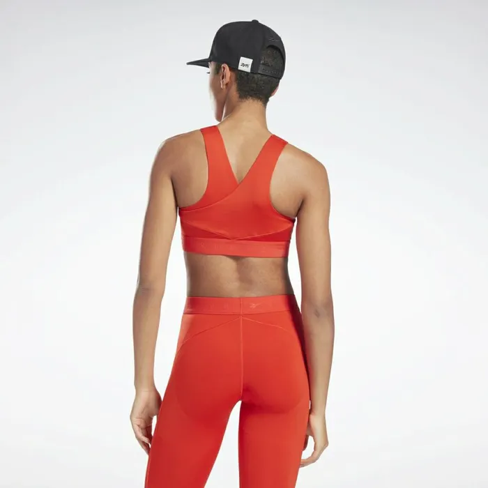Sports Bras Womens Reebok VB LowImpact Performance Bra Instinct Red