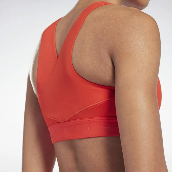 Sports Bras Womens Reebok VB LowImpact Performance Bra Instinct Red