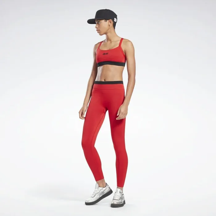 Sports Bras Womens Reebok VB Seamless LowImpact Bra Scarlet