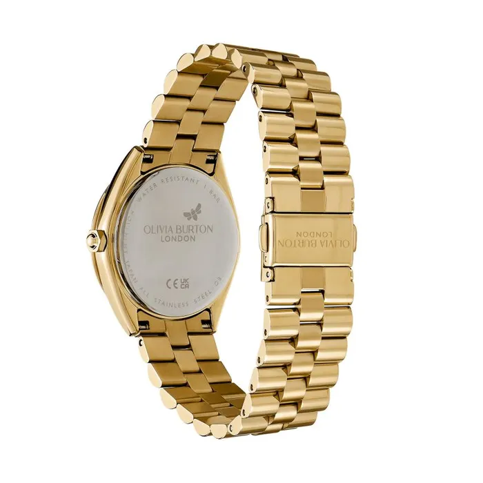 Sports Luxe Watches Women Olivia Burton 34mm Bejewelled Gold Bracelet Watch