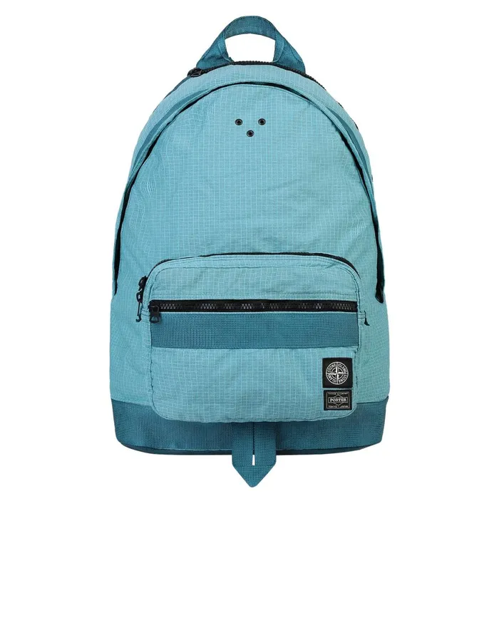 Stone Island Bags 917P1 Stone IslandPorterReflective Weave RipstopTc In Turquoise 8211 Mens Stone Island Bags 917P1 Stone IslandPorterReflective Weave RipstopTc In Turquoise 8211 Mens