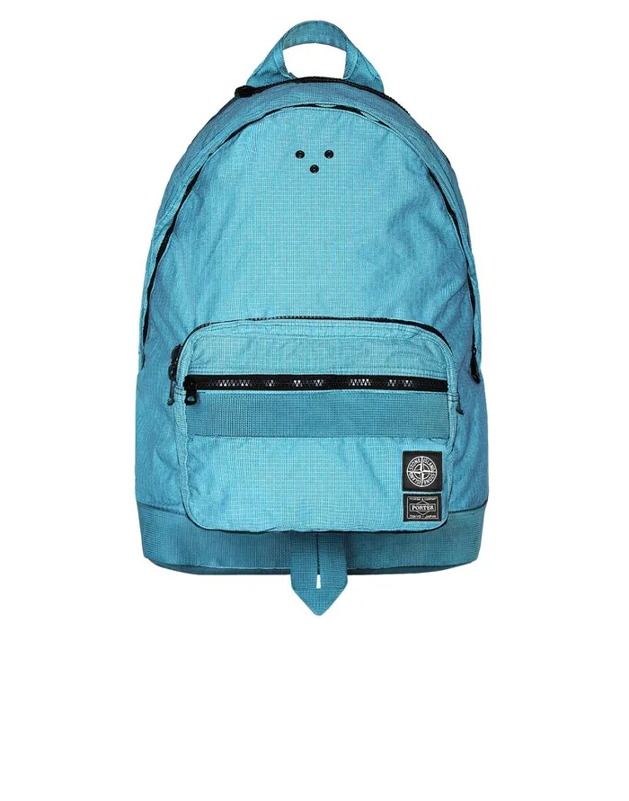 Stone Island Bags 917P1 Stone IslandPorterReflective Weave RipstopTc In Turquoise 8211 Mens