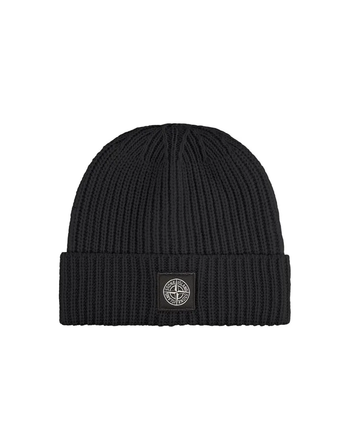 Stone Island Caps 038 Beanies N10B5 Beanie In Charcoal 8211 Mens