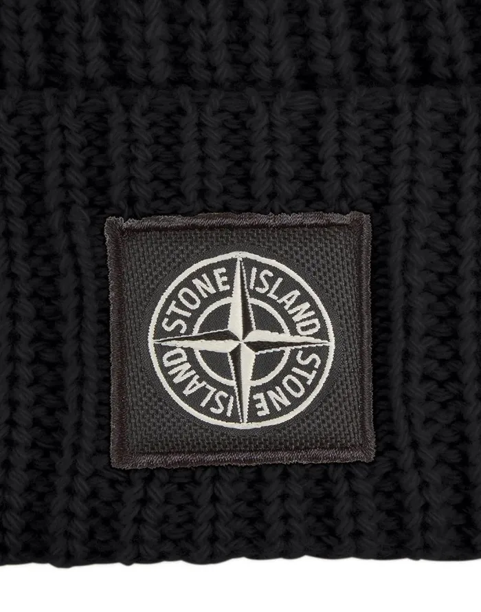 Stone Island Caps 038 Beanies N10B5 Beanie In Charcoal 8211 Mens