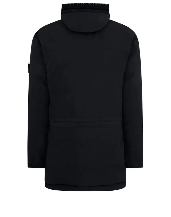 Stone Island Coats 038 Jackets 40626 Micro Reps Down Hooded Jacket In Black 8211 Mens