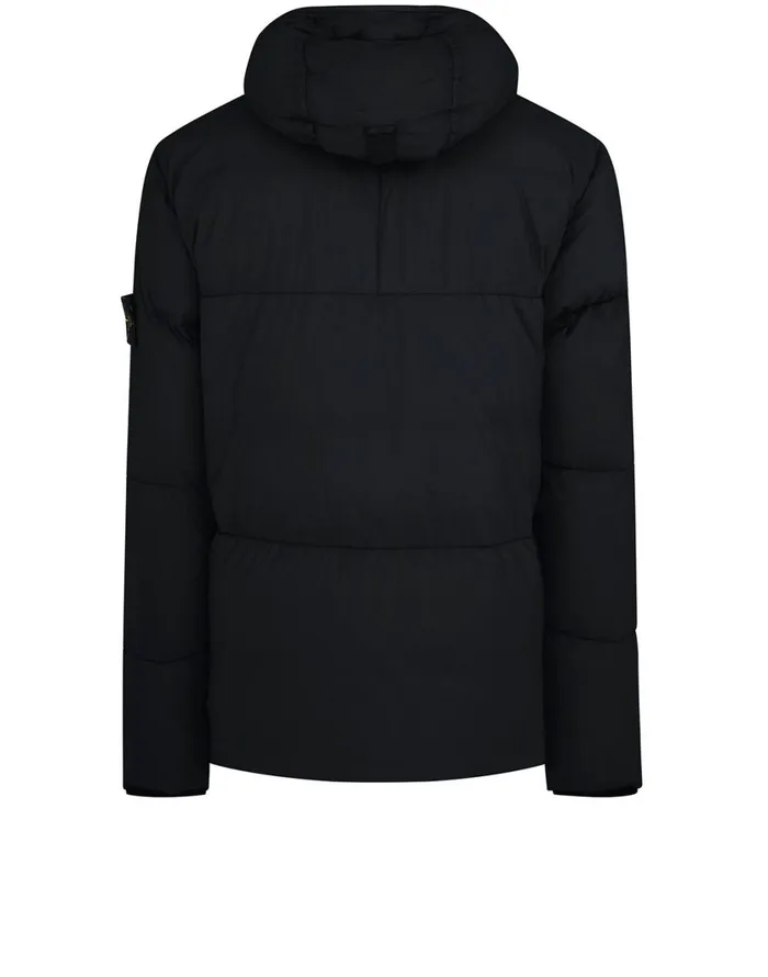 Stone Island Coats 038 Jackets 40723 Garment Dyed Crinkle Rep Ny Real Down Jacket In Black 8211 Mens