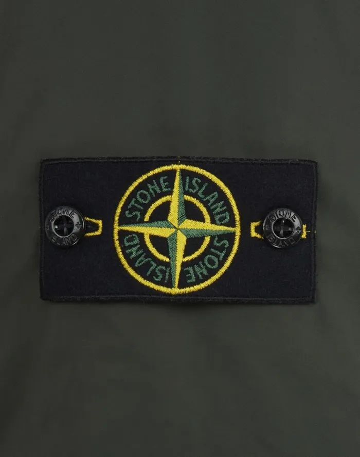 Stone Island Coats 038 Jackets 40826 Micro Reps Hooded Down Jacket In Dark Forest 8211 Mens