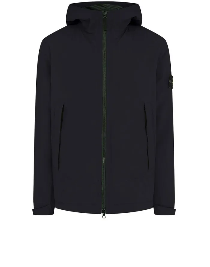 Stone Island Coats 038 Jackets 41627 Soft ShellR With Primaloft Insulation Hooded Blouson In Black 8211 Mens Stone Island Coats 038 Jackets 41627 Soft ShellR With Primaloft Insulation Hooded Blouson In Black 8211 Mens