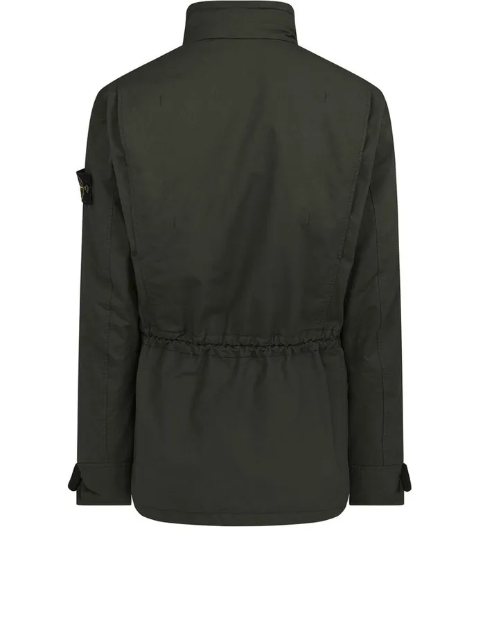 Stone Island Coats 038 Jackets 42549 DavidTc Concealable Hood Jacket In Dark Forest 8211 Mens
