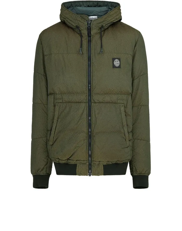 Stone Island Coats 038 Jackets 42634 PolyColour Frame DownTc Hooded Blouson In Dark Forest 8211 Mens Stone Island Coats 038 Jackets 42634 PolyColour Frame DownTc Hooded Blouson In Dark Forest 8211 Mens