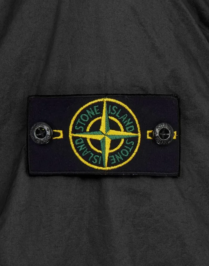 Stone Island Coats 038 Jackets 43035 Lamy Flock Hooded Jacket In Black 8211 Mens