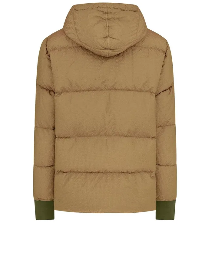 Stone Island Coats 038 Jackets 43234 PolyColour Frame DownTc Anorak In Tobacco 8211 Mens