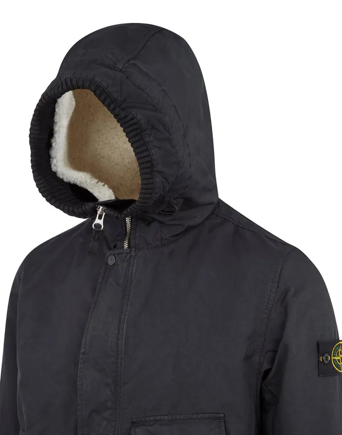 Stone Island Coats 038 Jackets 70749 DavidTcDetachable Lining Parka In Navy 8211 Mens