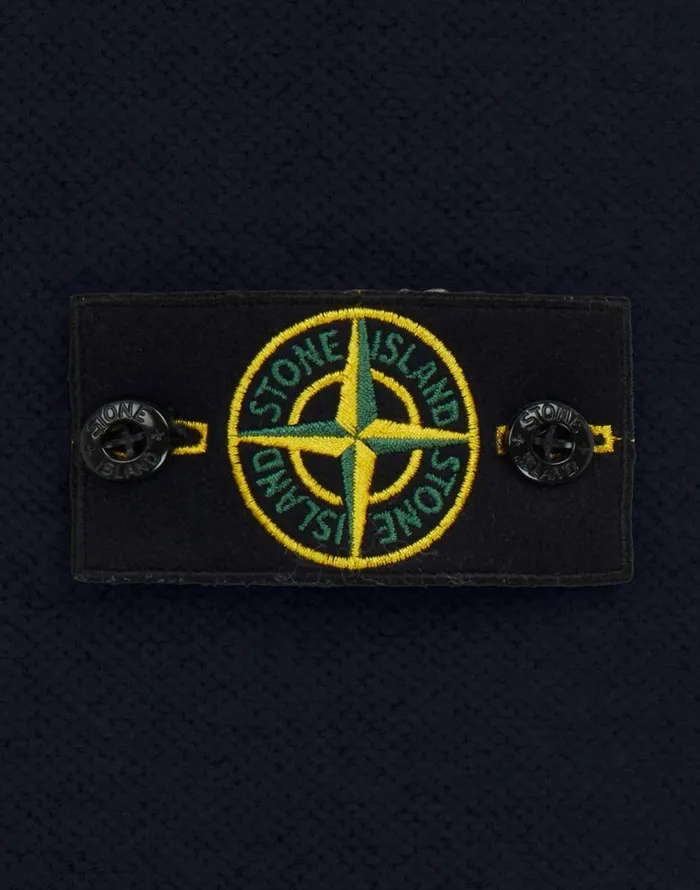 Stone Island Coats 038 Jackets 71252 Panno Jacquard Duffle Coat In Marine Blue 8211 Mens