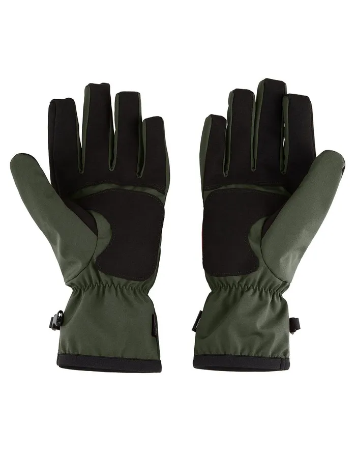 Stone Island Gloves 92429 Soft ShellR Gloves In Dark Forest 8211 Mens