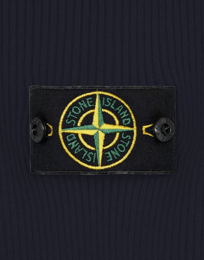 Stone Island Knitwear 521C2 Crewneck Jumper In Navy 8211 Mens