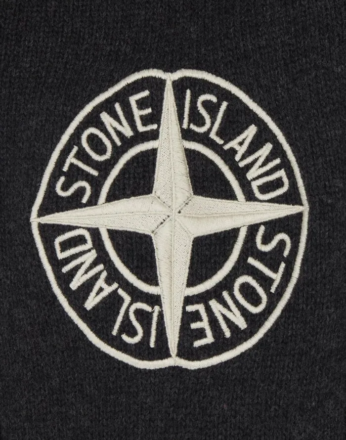Stone Island Knitwear 592C7 Crewneck Jumper In Black 8211 Mens