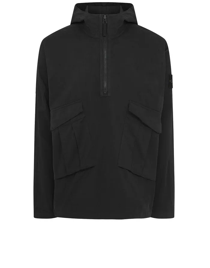 Stone Island Overshirts 10510 Hooded Overshirt In Black 8211 Mens